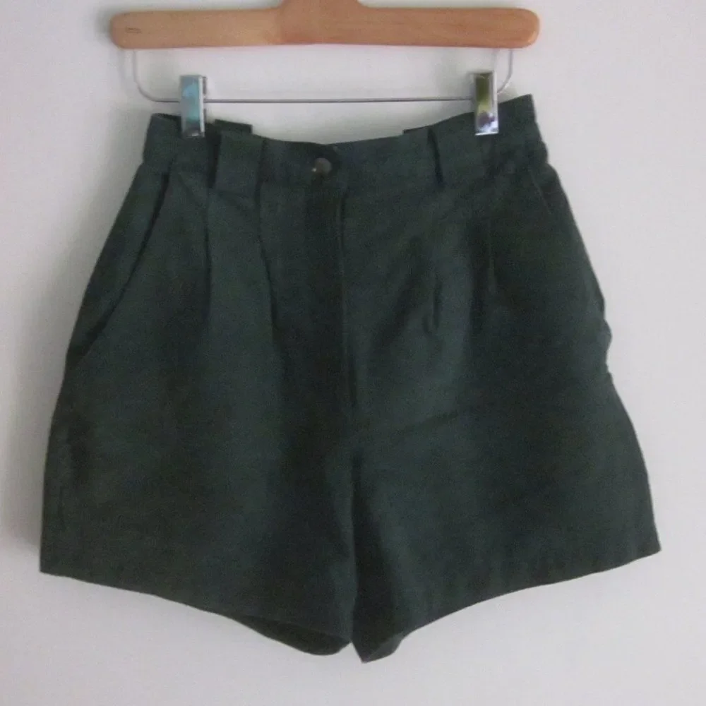 Vintage Leather Shorts Juniors Size 7 Jay Jacobs by ADA